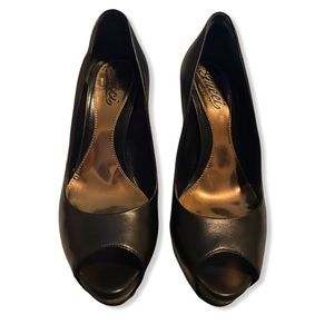 Gucci Pumps Sofia Diamante Black Platform  7.5